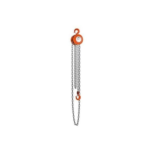 Cm 2260A Series 622A Hand Chain Hoist, 5 Ton Rated Capacity, 10 Ft